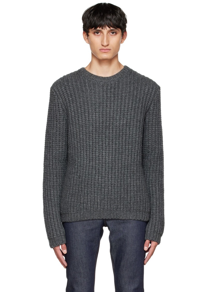 A.P.C. A. P.C. Gray Heini Sweater