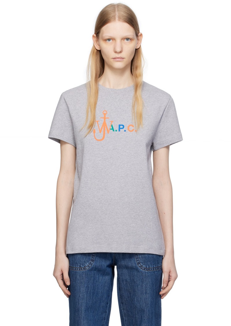 A.P.C. A. P.C. Gray JW Anderson Edition T-Shirt