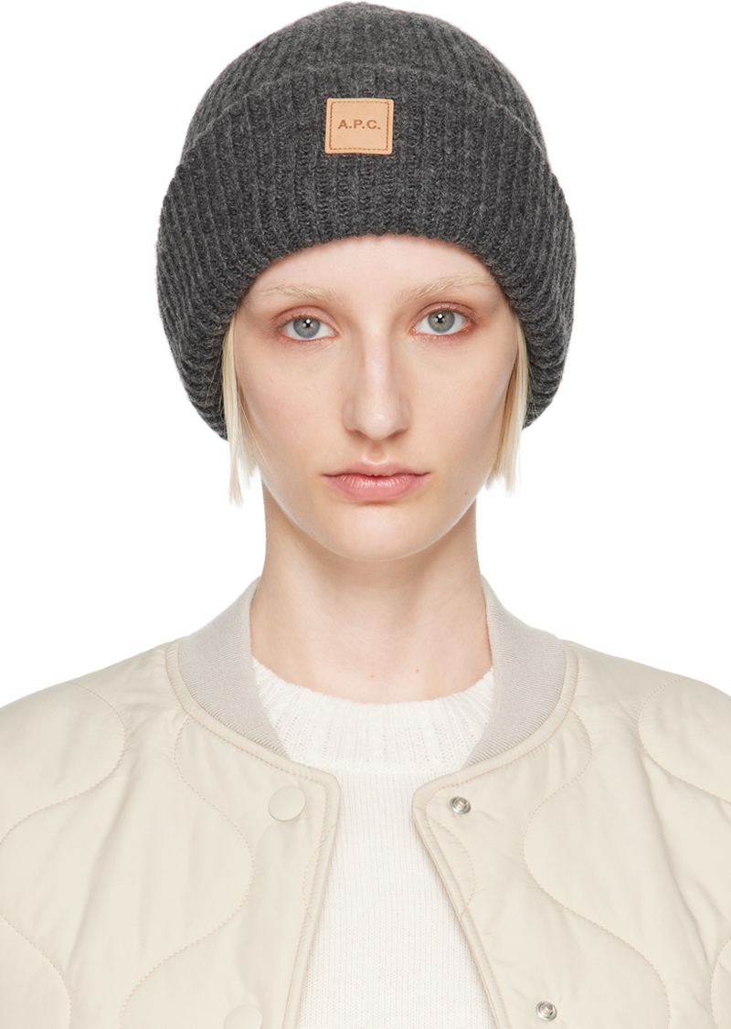 A.P.C. A. P.C. Gray Michele Beanie