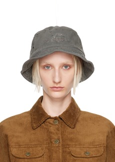 A.P.C. A. P.C. Gray Tame Impala Edition Offshore Bucket Hat