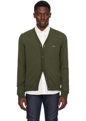 A.P.C. Green Curtis Cardigan