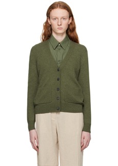 A.P.C. Green Louise Cardigan