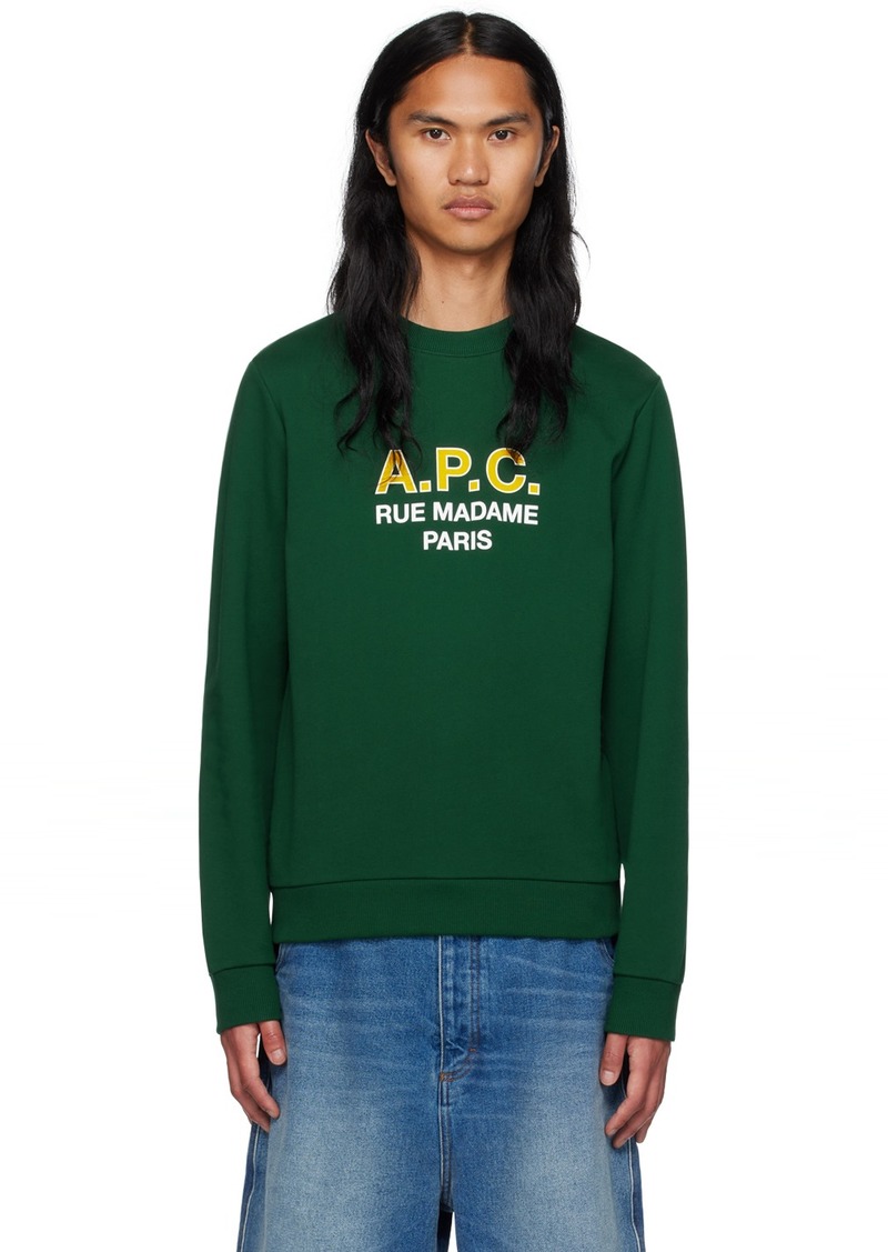 A.P.C. A. P.C. Green Madame Sweatshirt