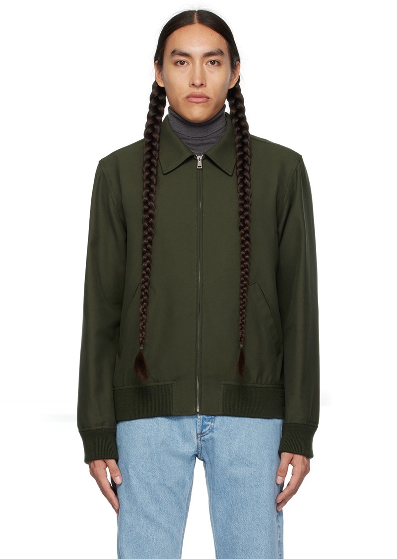 A.P.C. A. P.C. Green Sutherland Brodé Jacket