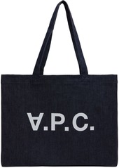 A.P.C. A. P.C. Indigo Daniela Shopping Tote