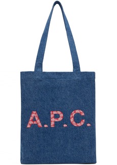 A.P.C. A. P.C. Indigo Lou Tote