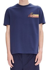 A.p.c. Isaac Short Sleeve Crewneck Graphic Tee