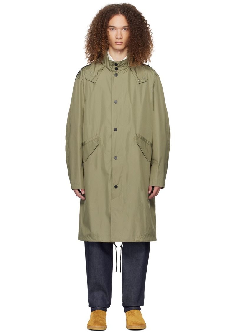 A.P.C. A. P.C. Khaki Antonny Trench Coat