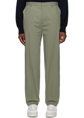 A.P.C. Khaki Massimo Trousers