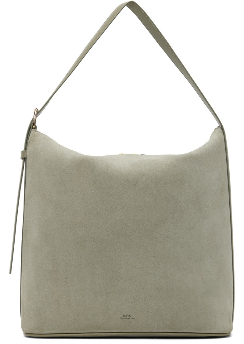 A.P.C. A. P.C. Khaki Vera Tote