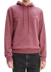 A.P.C. Logo Graphic Hoodie in Bordeaux Chine at Nordstrom