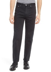 A.P.C. Martin Straight Leg Jeans in Faux Black at Nordstrom