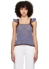 A.P.C. Multicolor Crocheted Tank Top