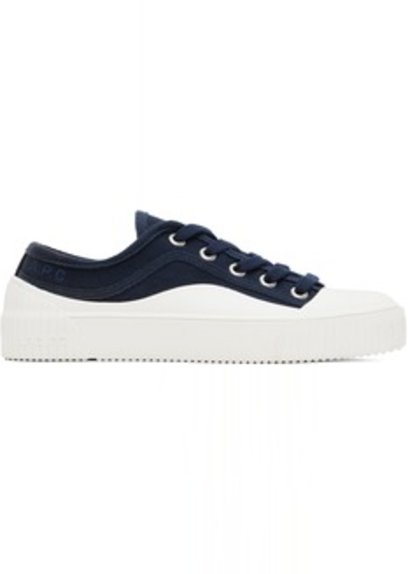 A.P.C. A. P.C. Navy Iggy Basse Sneakers