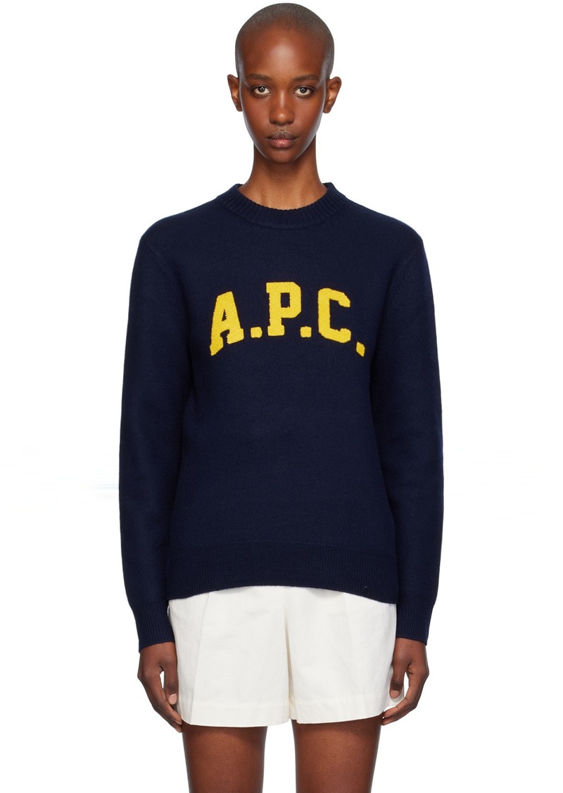 A.P.C. A. P.C. Navy Joshua Sweater