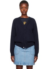 A.P.C. Navy Mary Cardigan