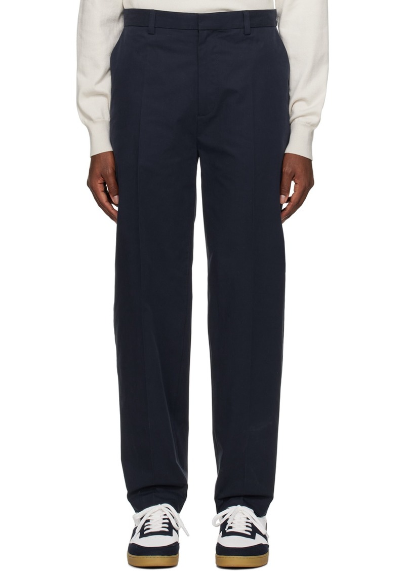 A.P.C. A. P.C. Navy Massimo Trousers