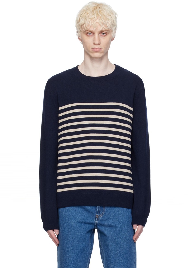 A.P.C. A. P.C. Navy Matthew Sweater