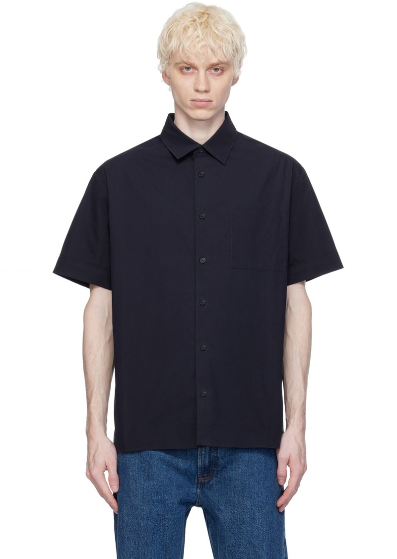 A.P.C. A. P.C. Navy Ross Shirt