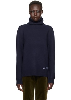 A.P.C. A. P.C. Navy Walter Turtleneck