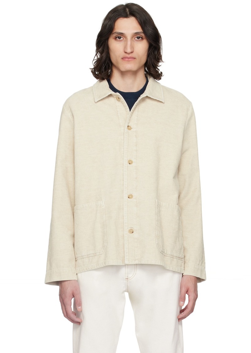 A.P.C. A. P.C. Off-White Bobby Jacket