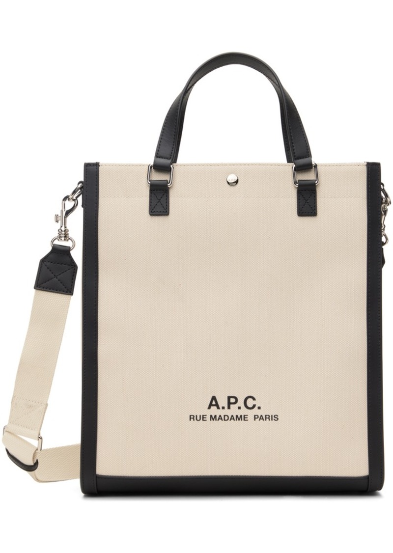 A.P.C. A. P.C. Off-White Camille 2.0 Tote