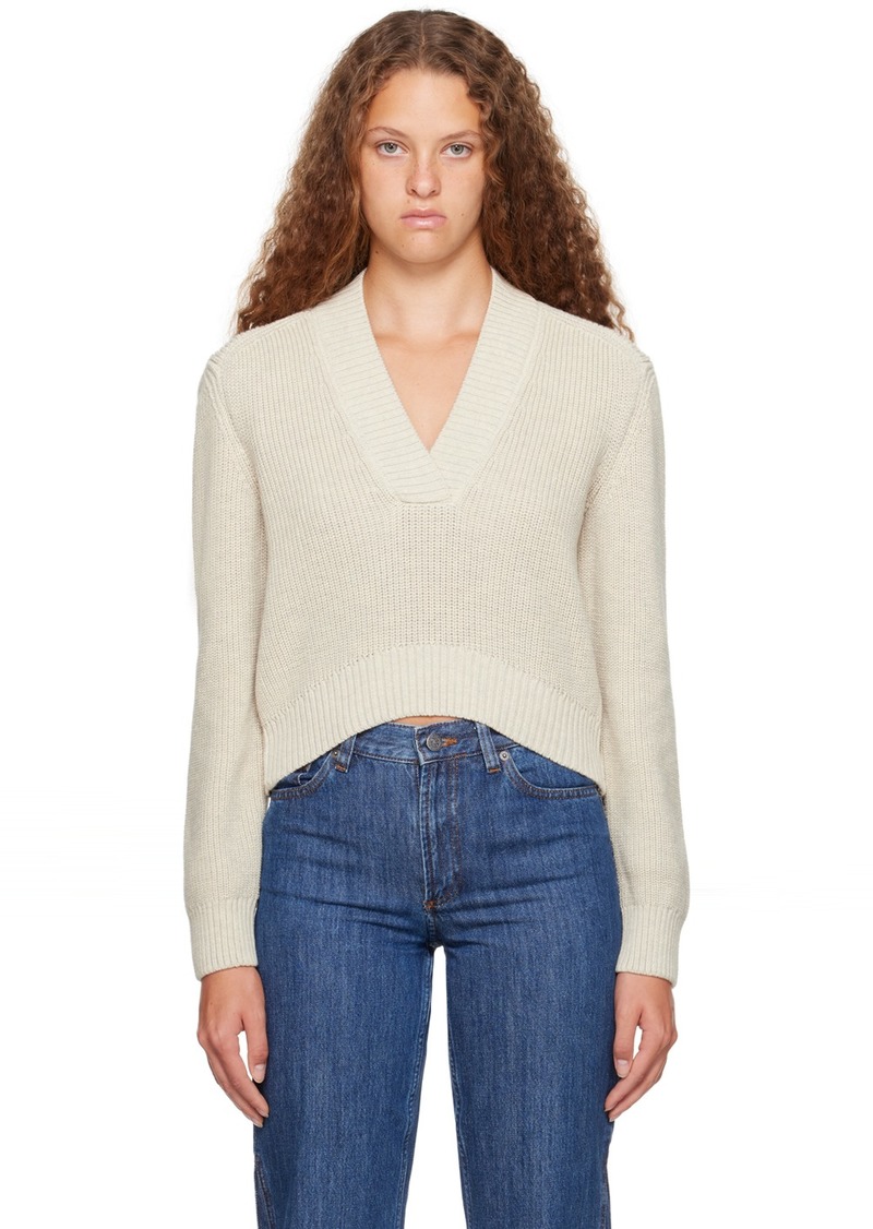 A.P.C. A. P.C. Off-White Harmony Sweater