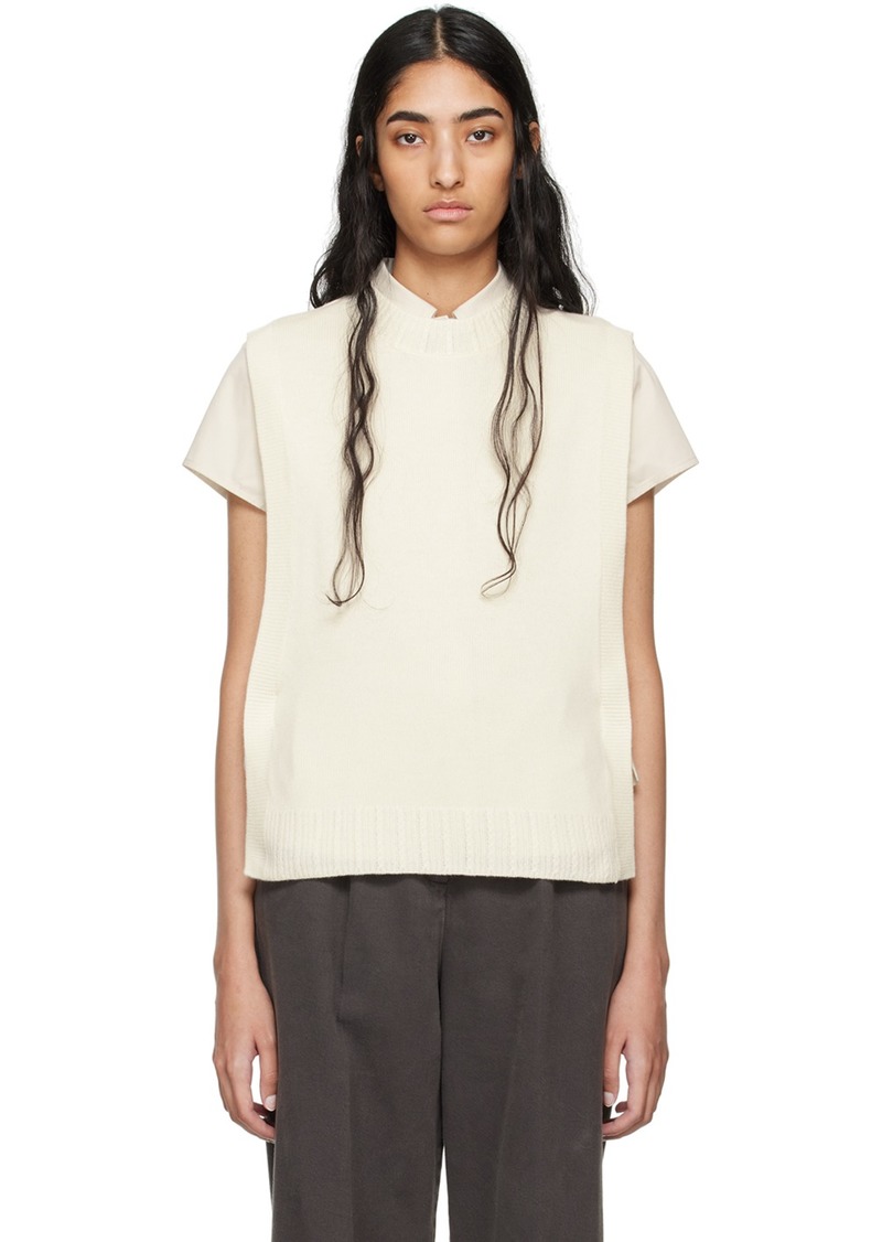 A.P.C. A. P.C. Off-White Margot Vest