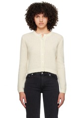 A.P.C. Off-White Milo Cardigan