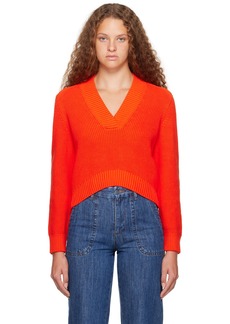 A.P.C. Orange Harmony Sweater