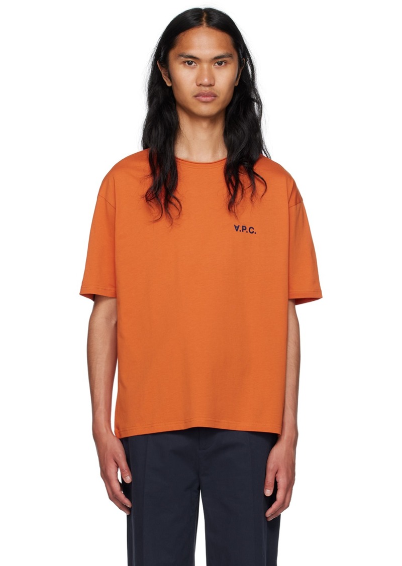 A.P.C. Orange Jeremy T-Shirt