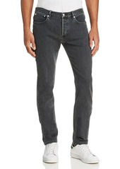 A.P.C. Petit New Standard Slim Fit Jeans in Washed Black