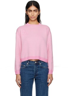 A.P.C. Pink Daisy Sweater