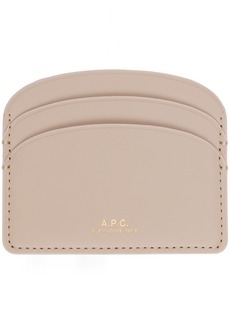 A.P.C. A. P.C. Pink Demi-Lune Card Holder