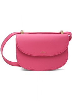 A.P.C. Pink Genève Mini Bag