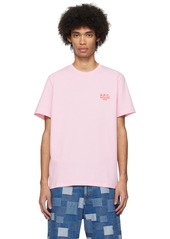 A.P.C. Pink Raymond T-Shirt