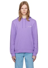 A.P.C. Purple Item H Hoodie