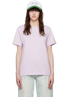 A.P.C. A. P.C. Purple Standard 'Rue Madame' T-Shirt