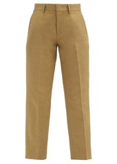 A.P.C. Raphaelle cropped cotton-blend gabardine trousers
