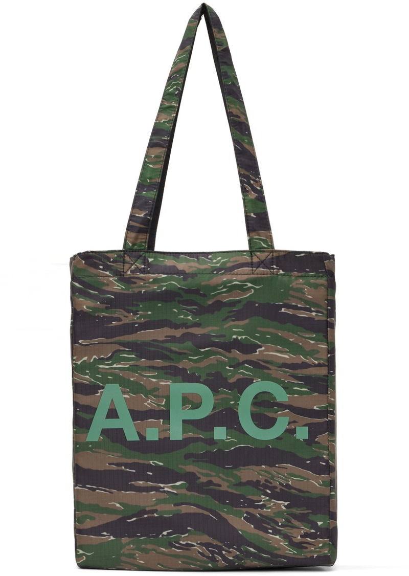 A.P.C. A. P.C. Reversible Khaki Lou Tote