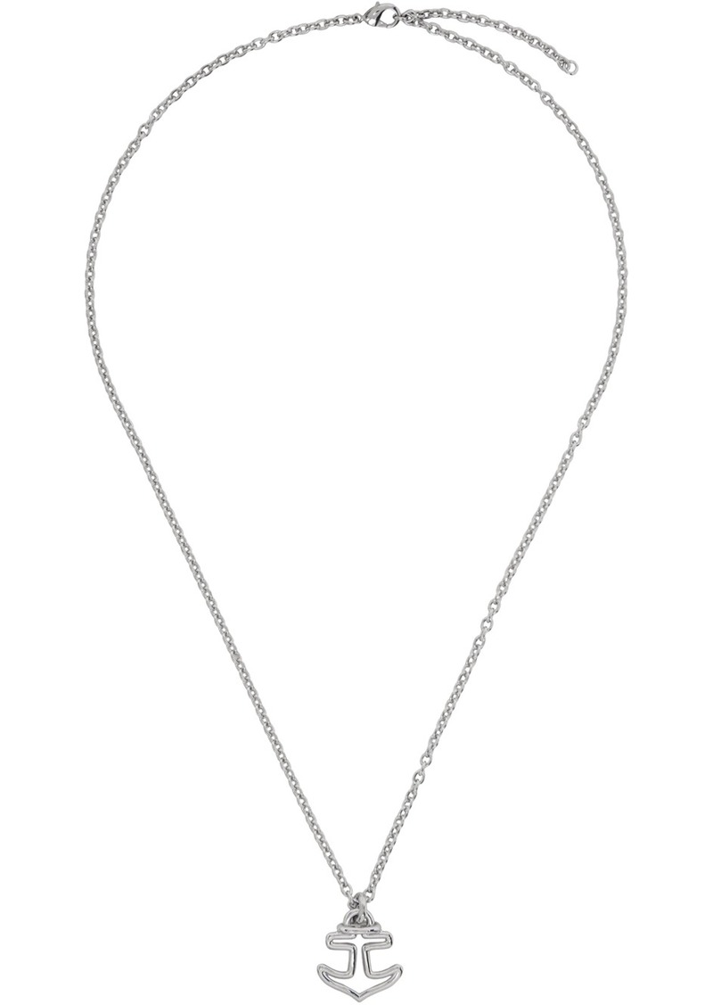 A.P.C. A. P.C. Silver Ancre Necklace