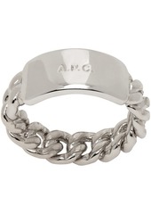 A.P.C. A. P.C. Silver Darwin Ring