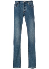 A.P.C. low-rise straight-fit jeans