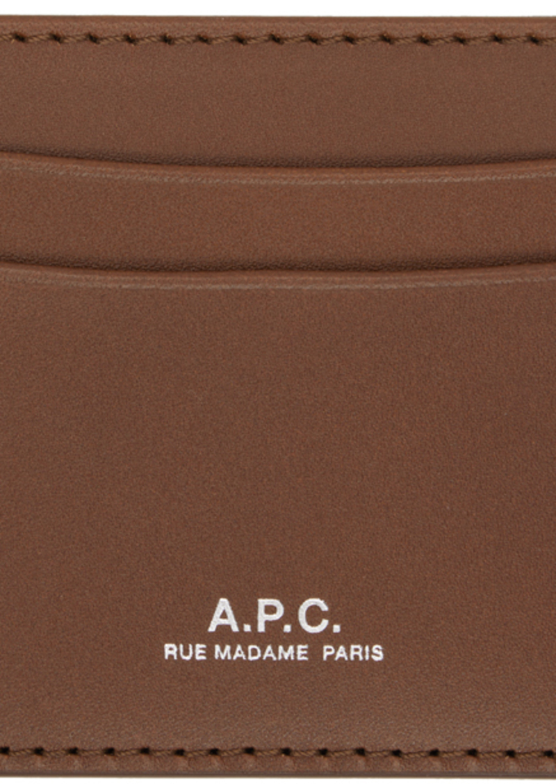 A.P.C. Tan André Card Holder