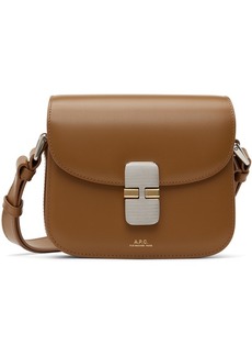 A.P.C. Tan Mini Grace Bag