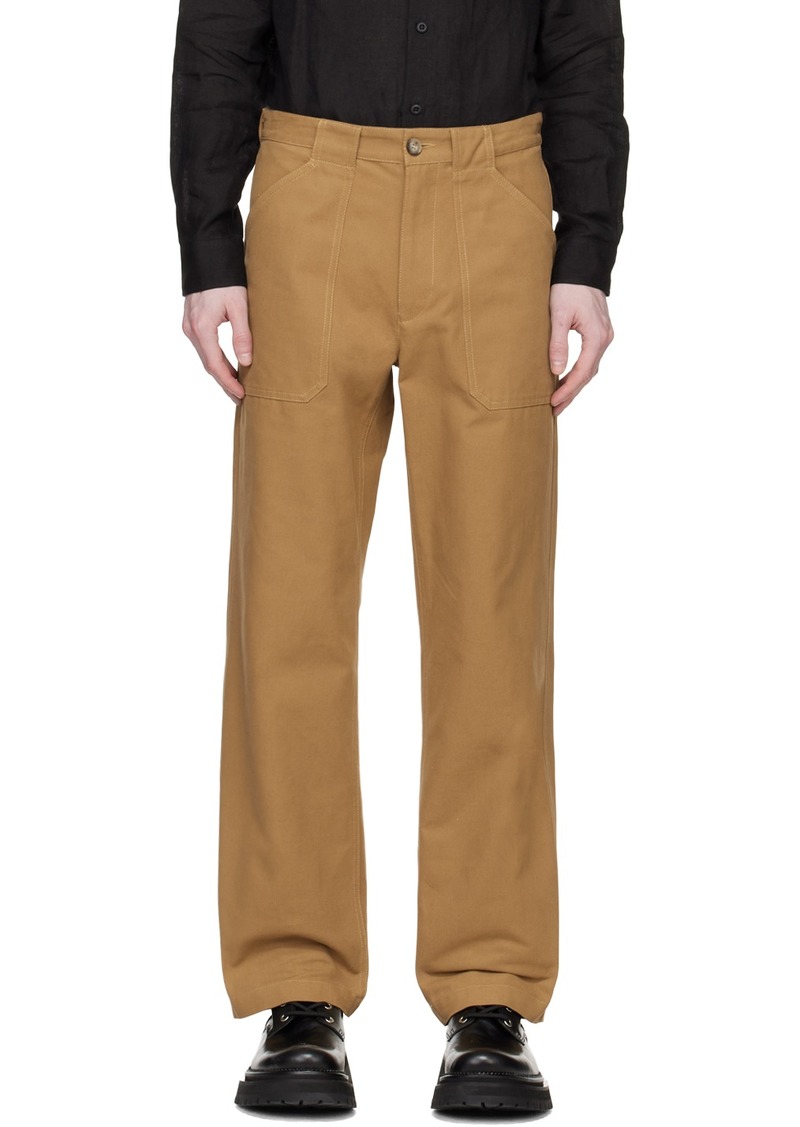 A.P.C. A. P.C. Tan Sidney H Trousers