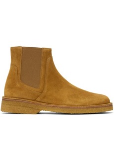 A.P.C. Tan Theodore Chelsea Boots