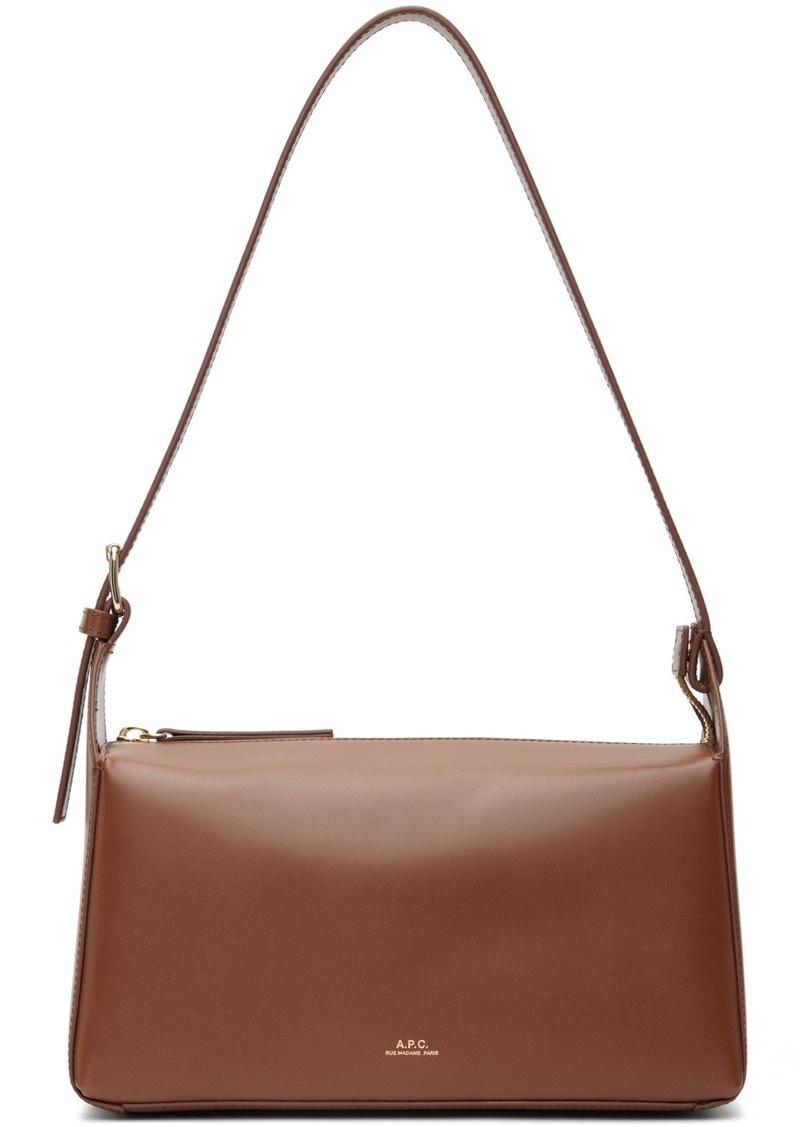 A.P.C. A. P.C. Tan Virginie Baguette Bag