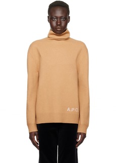 A.P.C. A. P.C. Tan Walter Turtleneck