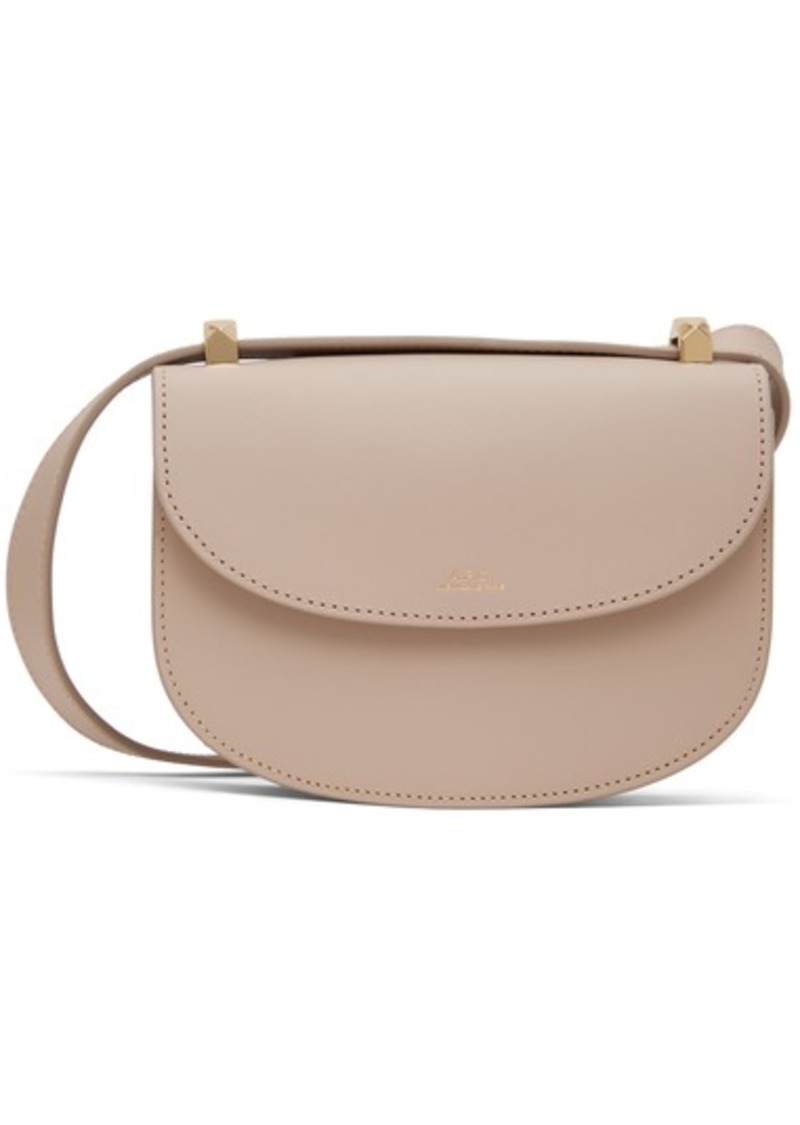 A.P.C. A. P.C. Taupe Genève Mini Bag